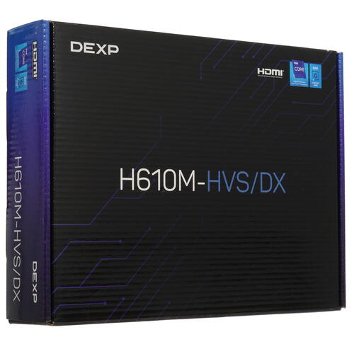 Купить Материнская плата DEXP H610M-HVS/DX  5094102. Характеристики, отзывы и цены в Донецке
