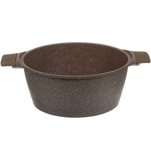 Купить Кастрюля OneTwo Jasper O3SC052 5.2 л 28 см коричневый  4804957. Характеристики, отзывы и цены в Донецке