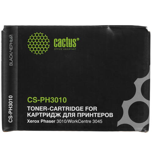 Купить Картридж лазерный Cactus CS-PH3010 черный, с чипом  6670351. Характеристики, отзывы и цены в Донецке