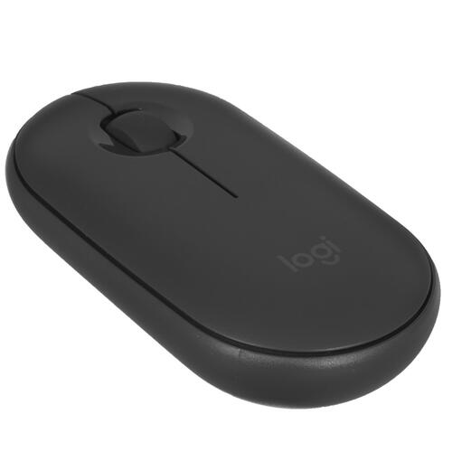 Купить Мышь беспроводная Logitech Pebble M350 [910-005576 / 910-005718] черный  5052529. Характеристики, отзывы и цены в Донецке