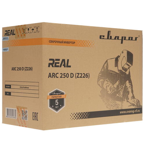 Купить Сварочный аппарат Сварог REAL ARC 250 D (Z226)  8197677. Характеристики, отзывы и цены в Донецке