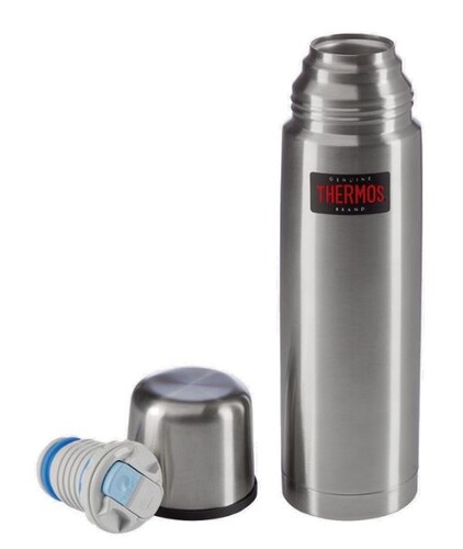 Купить Термос Thermos FBB-1000 серый  9155430. Характеристики, отзывы и цены в Донецке