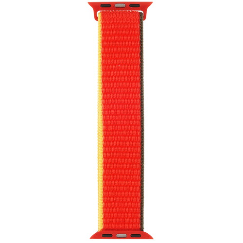 Купить Ремешок Red Line для Apple Watch 38/ 40/ 41mm красный/желтый, коричневый  5607957. Характеристики, отзывы и цены в Донецке