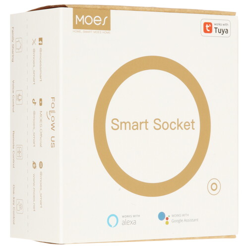 Купить Умная розетка MOES ZK-EU  5635793. Характеристики, отзывы и цены в Донецке