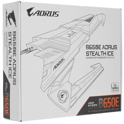 Купить Материнская плата GIGABYTE B650E AORUS STEALTH ICE  5498938. Характеристики, отзывы и цены в Донецке