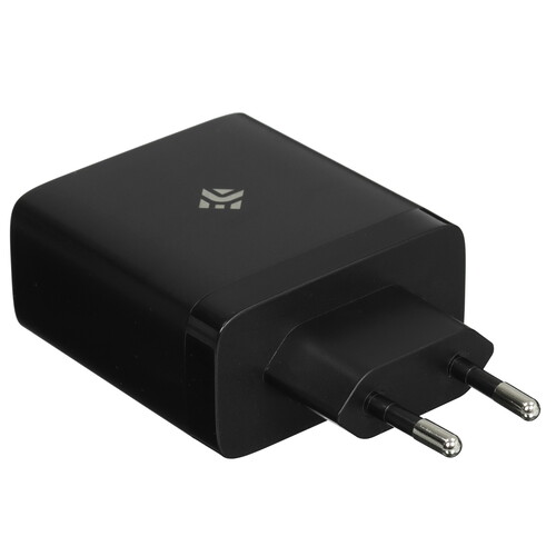 Купить Сетевое зарядное устройство DEXP GaN CB65ACC-2 черный  9149678. Характеристики, отзывы и цены в Донецке