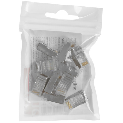 Купить Коннектор RJ45 Aceline RJ45 8P8C  9226491. Характеристики, отзывы и цены в Донецке