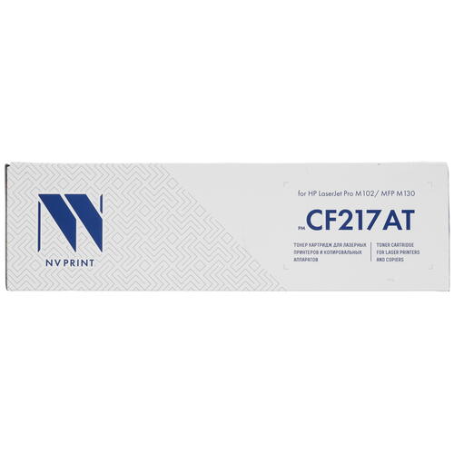 Купить Картридж лазерный NV Print NV-CF217AT черный  9919304. Характеристики, отзывы и цены в Донецке