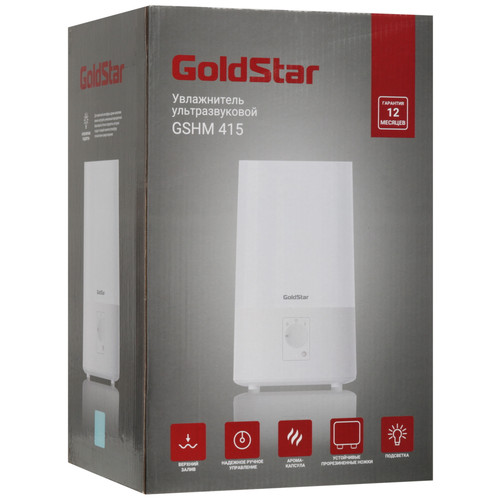 Купить Увлажнитель воздуха GoldStar GSHM 415  9285249. Характеристики, отзывы и цены в Донецке