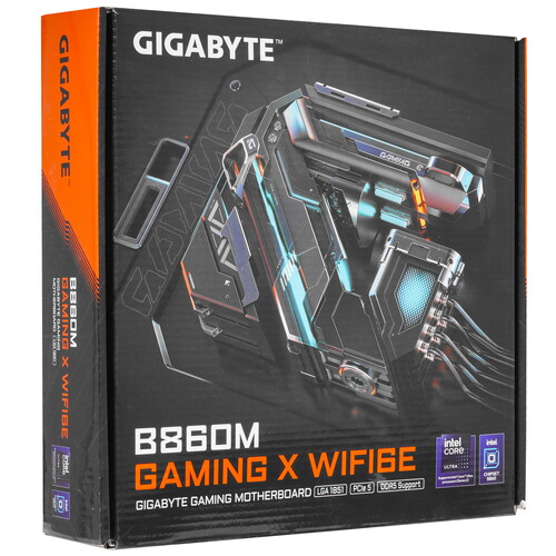 Купить Материнская плата GIGABYTE B860M GAMING X WIFI6E  5630820. Характеристики, отзывы и цены в Донецке