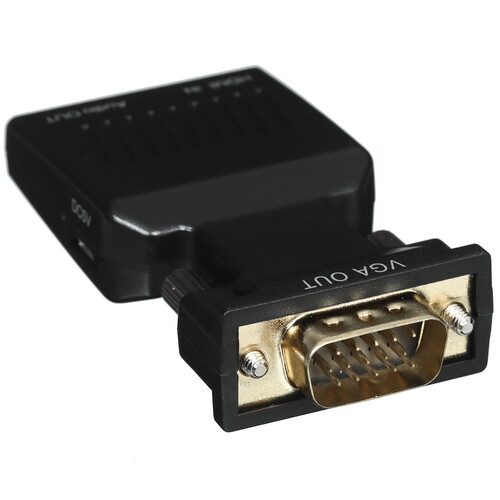 Купить Переходник однонаправленный VCOM HDMI - VGA+Jack 3.5  5471579. Характеристики, отзывы и цены в Донецке