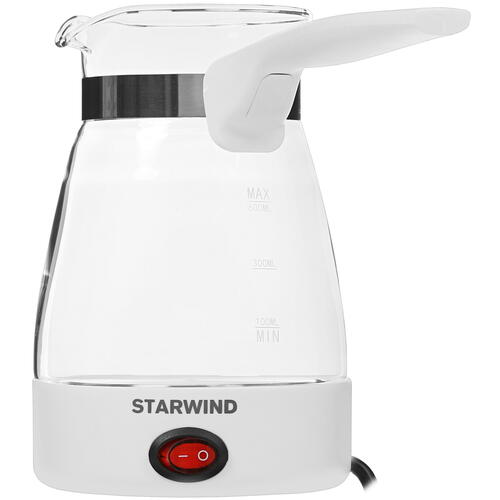 Купить Электрическая турка Starwind STG6050 белый  5301650. Характеристики, отзывы и цены в Донецке
