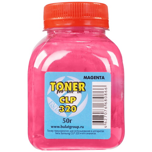 Купить Тонер Булат BASMCLP320030 пурпурный  5601047. Характеристики, отзывы и цены в Донецке