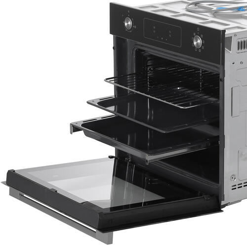 Купить Электрический духовой шкаф Haier HOD-P08TGBX черный  5066433. Характеристики, отзывы и цены в Донецке