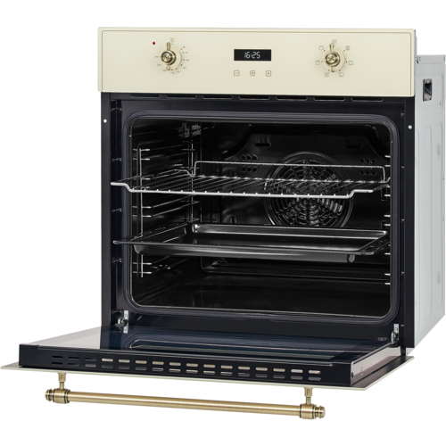 Купить Электрический духовой шкаф HIBERG VM 6260 RY бежевый  9079290. Характеристики, отзывы и цены в Донецке
