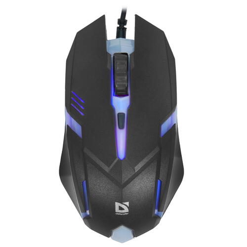 Купить Мышь проводная Defender Cyber MB-560L  черный  8161293. Характеристики, отзывы и цены в Донецке