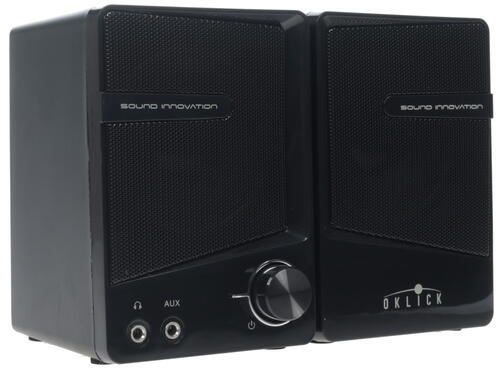 Купить Колонки Oklick OK-126 черный  1125064. Характеристики, отзывы и цены в Донецке