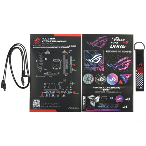 Купить Материнская плата ASUS ROG STRIX X870-F GAMING WIFI  5495473. Характеристики, отзывы и цены в Донецке