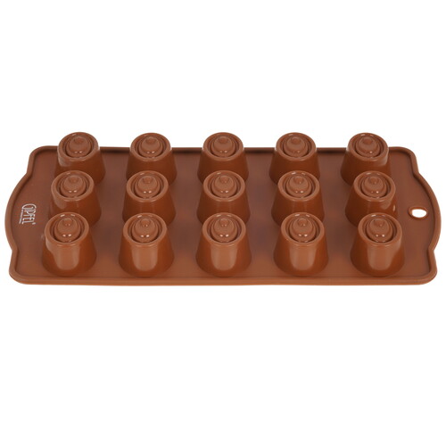 Купить Форма для отливки шоколадных фигур Gipfel Delizia 52276 коричневый  9223586. Характеристики, отзывы и цены в Донецке