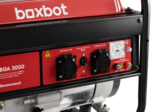 Купить Электрогенератор   бензиновый Boxbot BGA 3000  5629409. Характеристики, отзывы и цены в Донецке