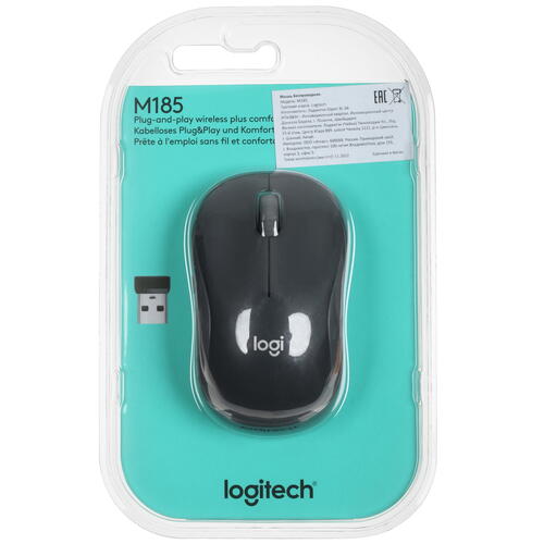 Купить Мышь беспроводная Logitech M185  5068377. Характеристики, отзывы и цены в Донецке
