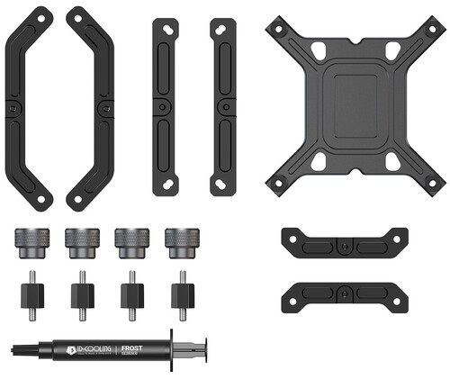 Купить Система охлаждения ID-COOLING FX240 INF черная  5485354. Характеристики, отзывы и цены в Донецке