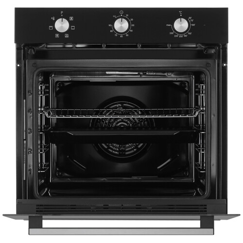 Купить Электрический духовой шкаф Hotpoint HETF 614 JH BL черный  9313180. Характеристики, отзывы и цены в Донецке