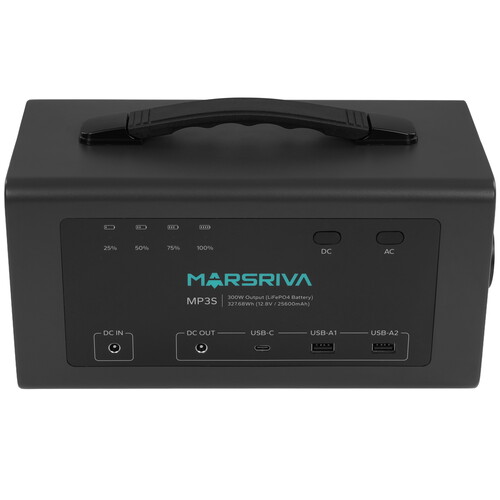 Купить Портативная зарядная станция MARSRIVA MP3S черный  9281636. Характеристики, отзывы и цены в Донецке