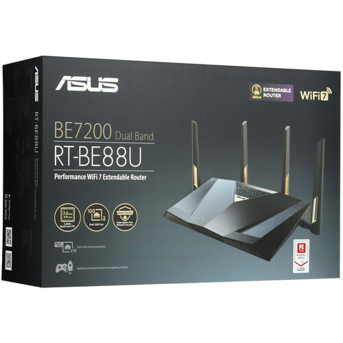 Купить Wi-Fi роутер ASUS RT-BE88U  5614884. Характеристики, отзывы и цены в Донецке