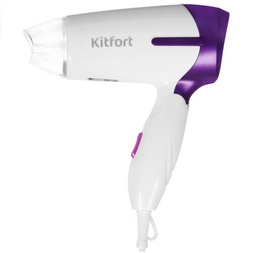 Купить Фен Kitfort КТ-3209 белый/фиолетовый  9965901. Характеристики, отзывы и цены в Донецке
