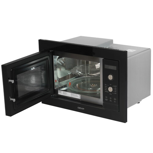 Купить Встраиваемая микроволновая печь DEXP DBMW-25C900PPJ черный  9260380. Характеристики, отзывы и цены в Донецке