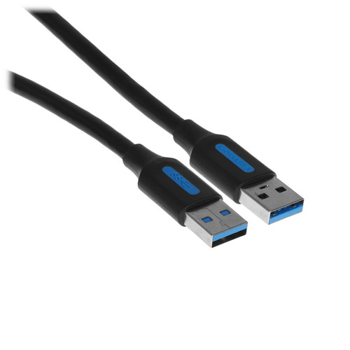 Купить Кабель Vention USB Type-A - USB Type-A черный  5072091. Характеристики, отзывы и цены в Донецке