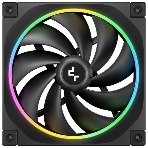 Купить Вентилятор DEEPCOOL FL14 [R-FL14-BKAPN1-G] черный  5635683. Характеристики, отзывы и цены в Донецке