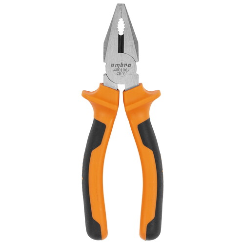 Купить Пассатижи Ombra 160 мм 400106 [2-х комп. рукоятки]  4775536. Характеристики, отзывы и цены в Донецке