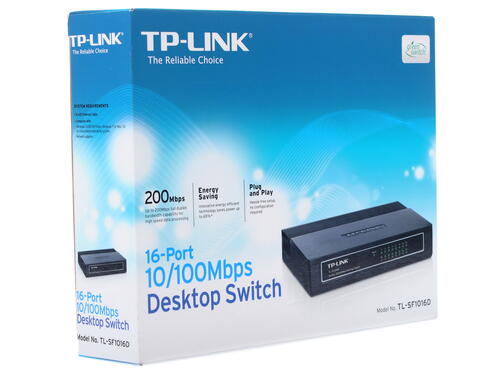 Купить Коммутатор TP-Link TL-SF1016D  0501363. Характеристики, отзывы и цены в Донецке