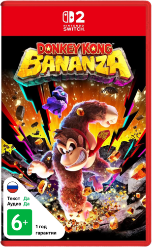 Купить Игра Donkey Kong Bananza (Switch)  5634242. Характеристики, отзывы и цены в Донецке