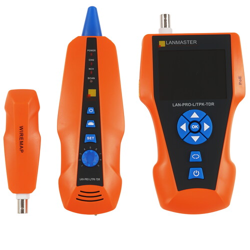 Купить Кабельный тестер Lanmaster LAN-PRO-L/TPK-TDR  9245014. Характеристики, отзывы и цены в Донецке