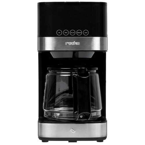 Купить Кофеварка капельная Reoka RKCM-1500S черный  5050299. Характеристики, отзывы и цены в Донецке