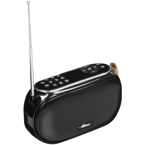 Купить Радиоприемник Ritmix RPR-008 черный  9071567. Характеристики, отзывы и цены в Донецке