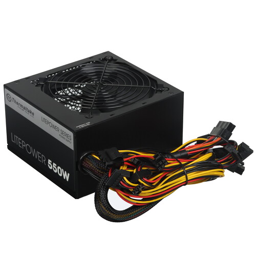 Купить Блок питания Thermaltake Litepower 550W  черный  5635231. Характеристики, отзывы и цены в Донецке