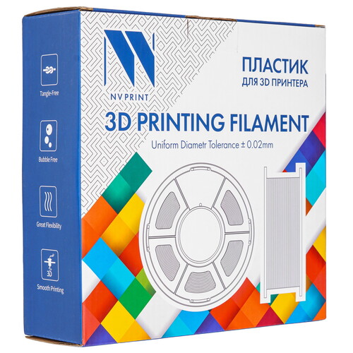 Купить Пластик NVPRINT ABS Fuchsia  9158549. Характеристики, отзывы и цены в Донецке