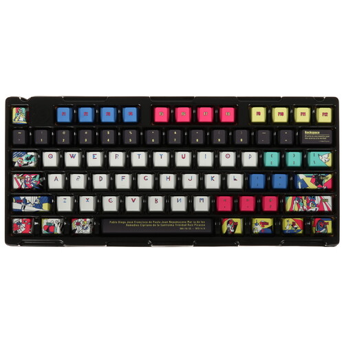 Купить Кейкапы для клавиатуры Varmilo Picasso [121K-110Eb-R-V]  5621051. Характеристики, отзывы и цены в Донецке