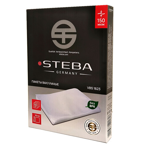 Купить Пакеты для вакуумного упаковщика Steba VBS 1623  5641816. Характеристики, отзывы и цены в Донецке
