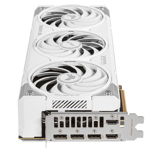 Купить Видеокарта ASUS GeForce RTX 5070 Ti TUF Gaming White OC Edition [TUF-RTX5070TI-O16G-WHITE-GAMING]  5634049. Характеристики, отзывы и цены в Донецке