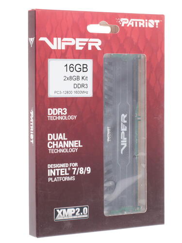 Купить Оперативная память Patriot Viper 3  1094890. Характеристики, отзывы и цены в Донецке