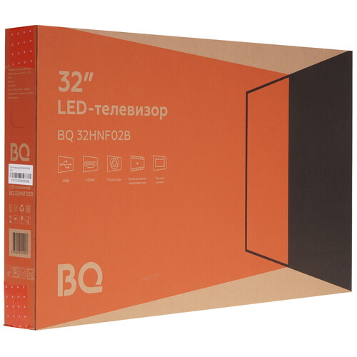 Купить 32" (81 см) Телевизор BQ 32HNF02B черный  9285532. Характеристики, отзывы и цены в Донецке
