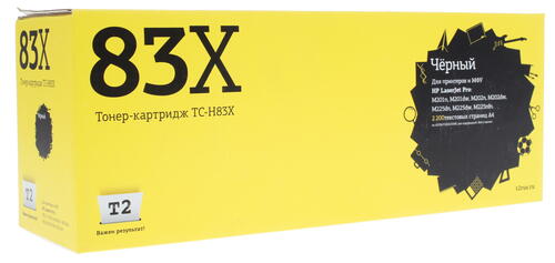 Купить Картридж лазерный T2 TC-H83X черный  7939616. Характеристики, отзывы и цены в Донецке