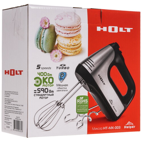 Купить Миксер Holt HT-MX-003 черный  9284968. Характеристики, отзывы и цены в Донецке