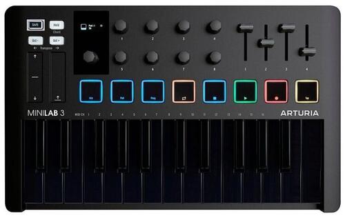 Купить Клавиатура MIDI Arturia MiniLAB 3  5457945. Характеристики, отзывы и цены в Донецке