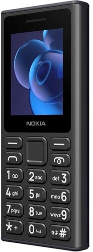 Купить Сотовый телефон Nokia 125 DS (2024) черный  5614952. Характеристики, отзывы и цены в Донецке